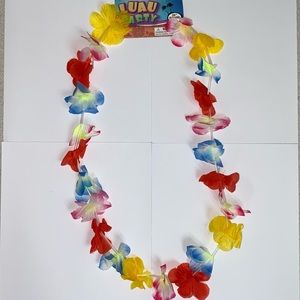 36” Mini Flower Luau Party Leis (6 dozen/unit)